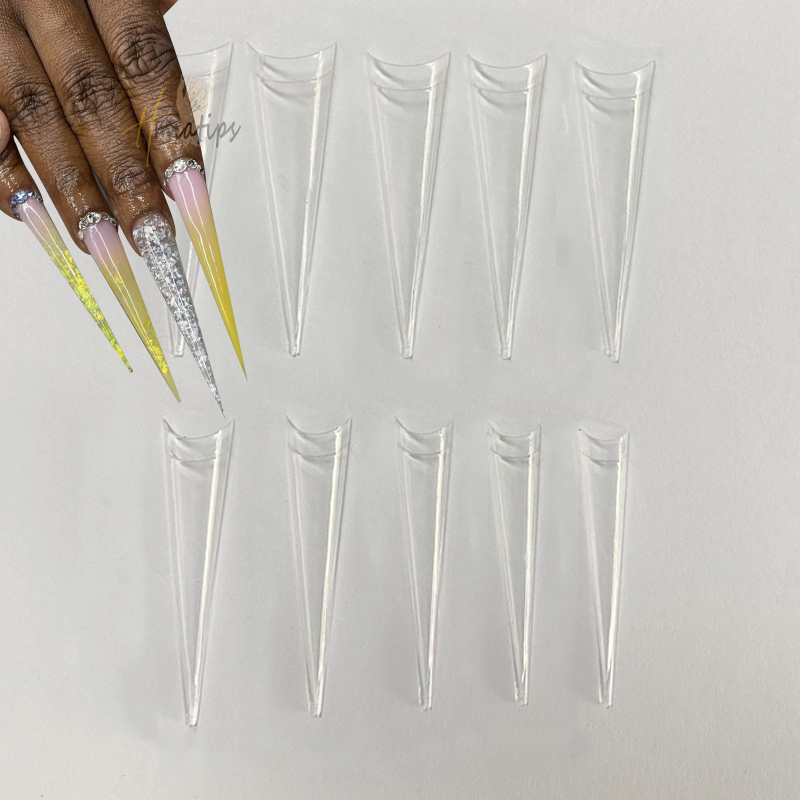 Nail Art Xxl - XXL Stiletto punte per unghie finte
