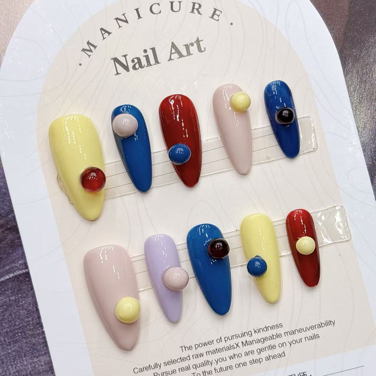 Nail Art Fake Nails - Unghie a pressione di fascia alta