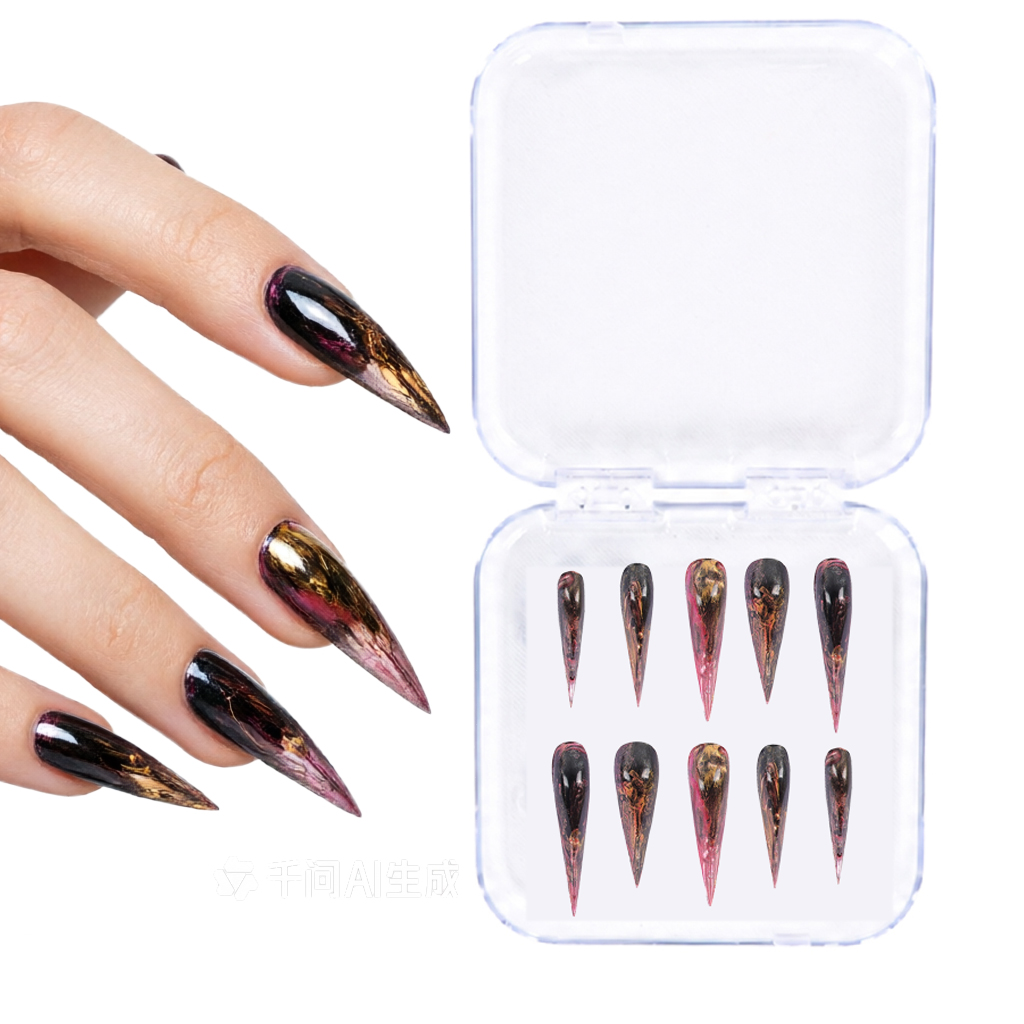 Nail Art Queen - Unghie Finte Regina Medievale Rhaenyra Cosplay