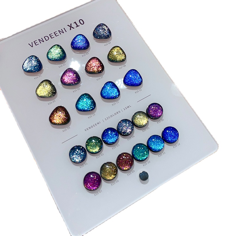 Nail Art Cat Eye - VENDEENI Set di 18 Colori Gel