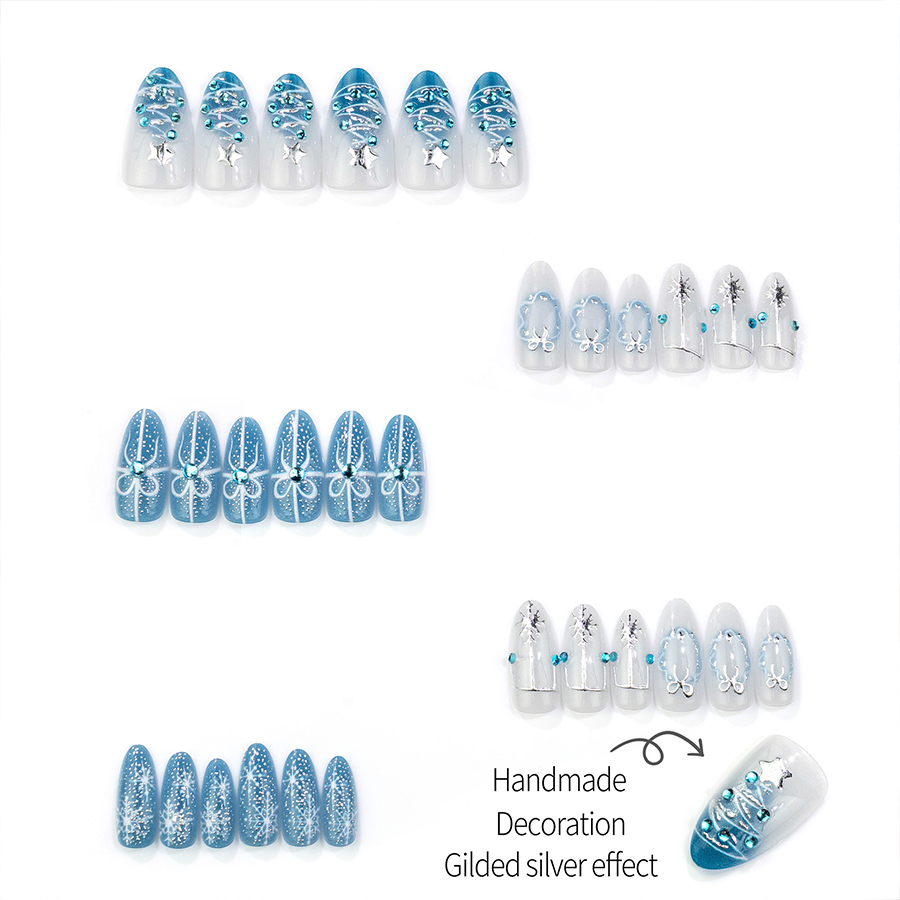 Set da 30 pezzi di unghie fint - Nail Art Jelly recensione e prezzo