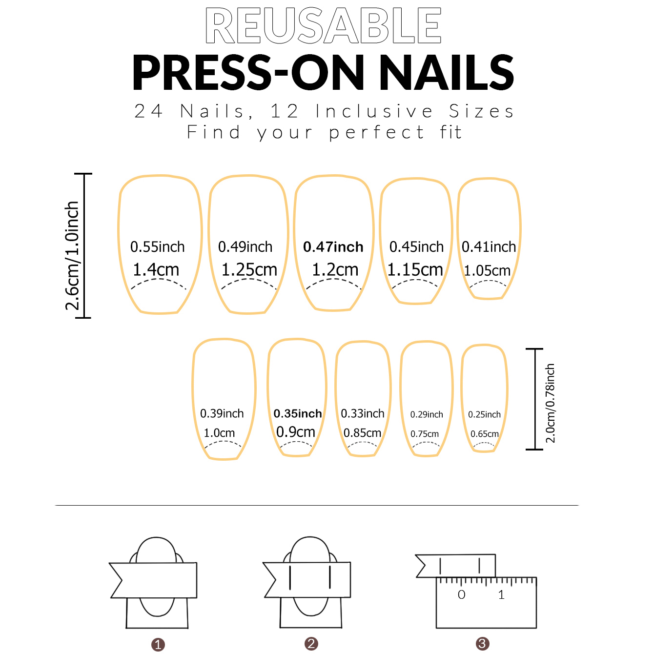 Un set di 24 adesivi per unghi - Nail Art Glossy recensione e prezzo