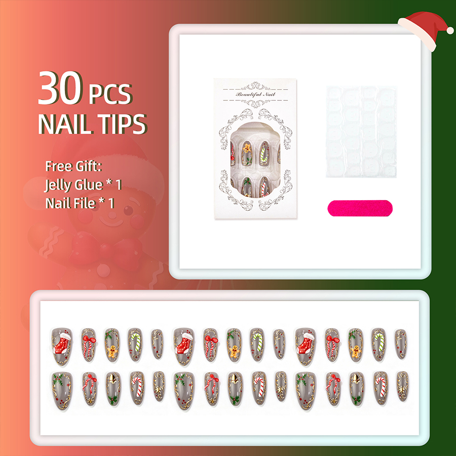 Set di 30 unghie finte a tema  - Nail Art Jelly recensione e prezzo