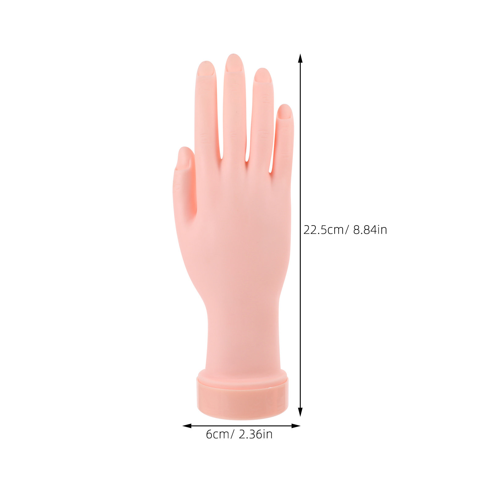 2 Pezzi Manichino per Pratica  - Nail Art Fake Nails recensione e prezzo