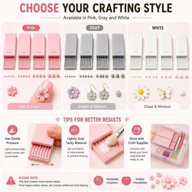 Set di 4 Rulli per Perline per - Nail Art Jelly recensione e prezzo