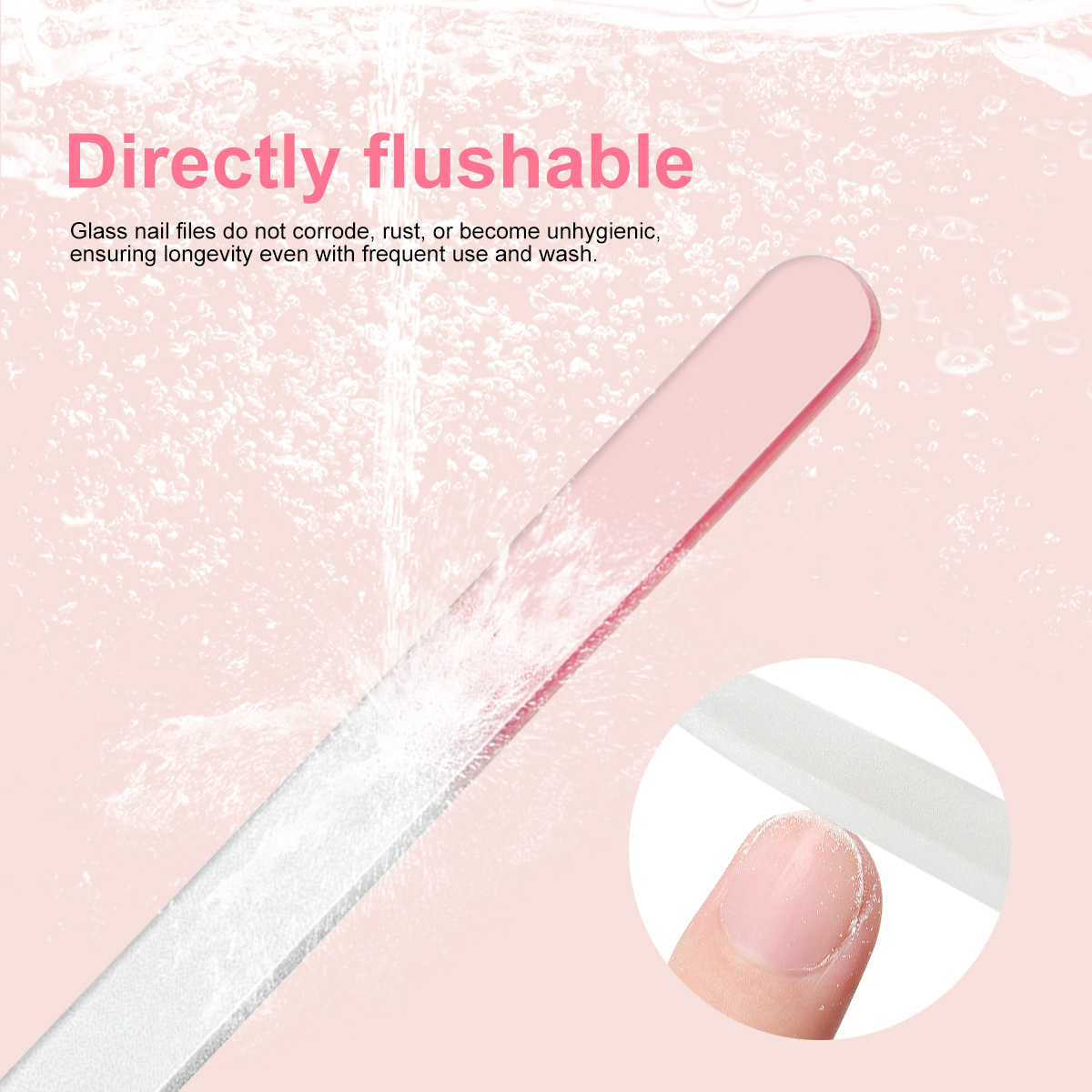 Lima per unghie in vetro nano  - Nail Art Glossy recensione e prezzo