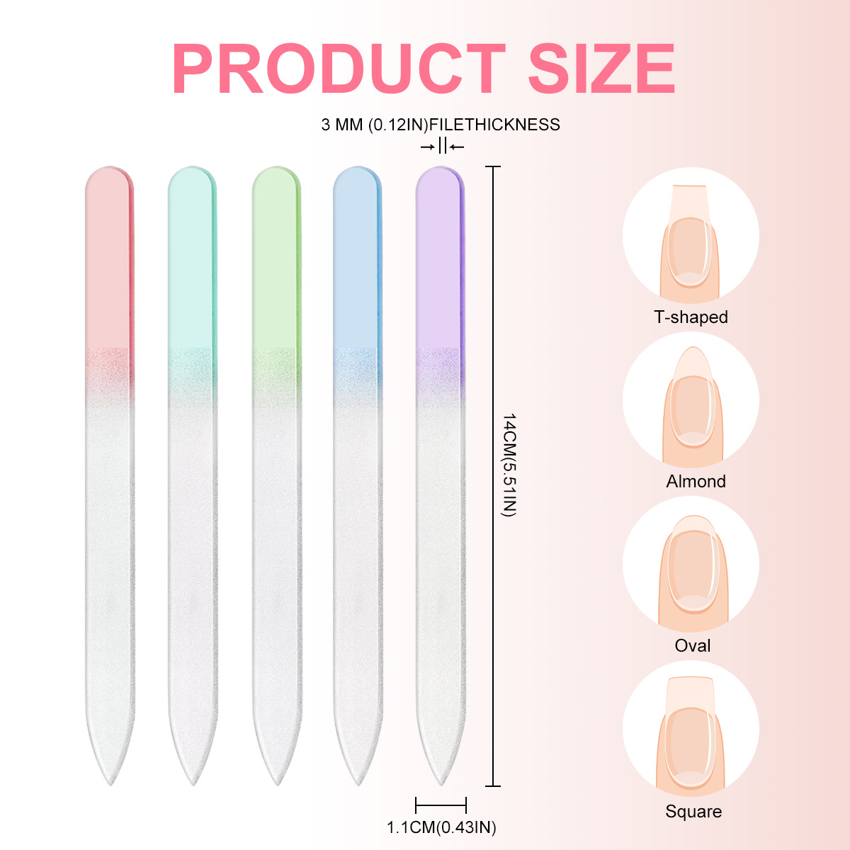 Lima per unghie in vetro nano  - Nail Art Glossy recensione e prezzo