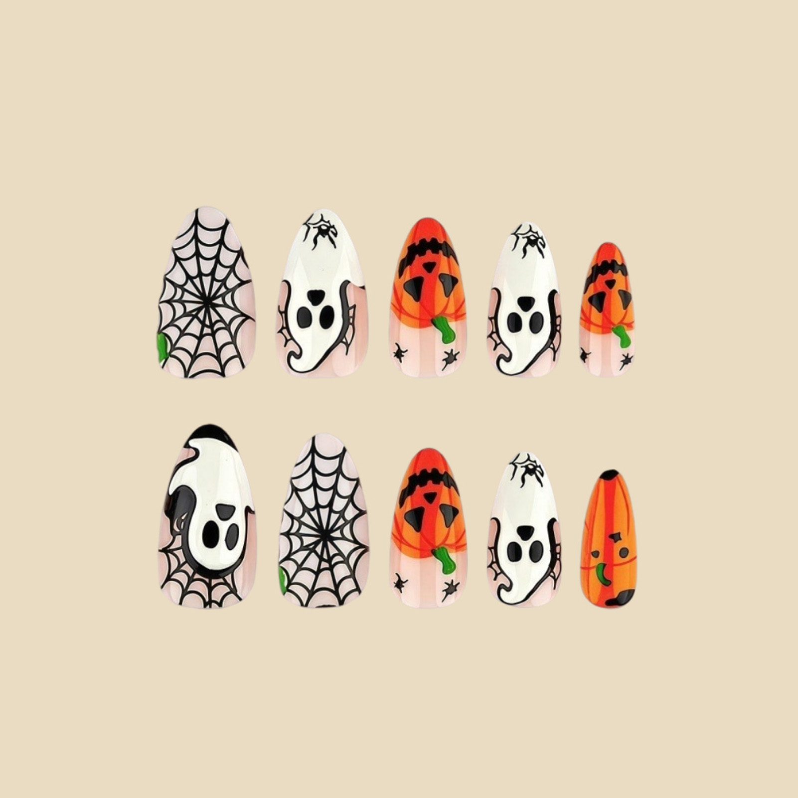 24 pezzi di unghie finte per H - Nail Art Fake Nails recensione e prezzo