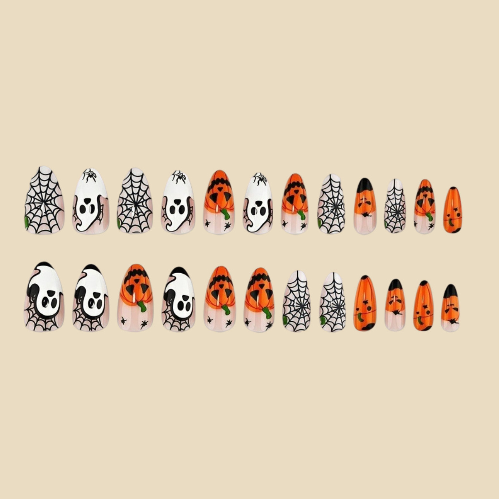 24 pezzi di unghie finte per H - Nail Art Fake Nails recensione e prezzo