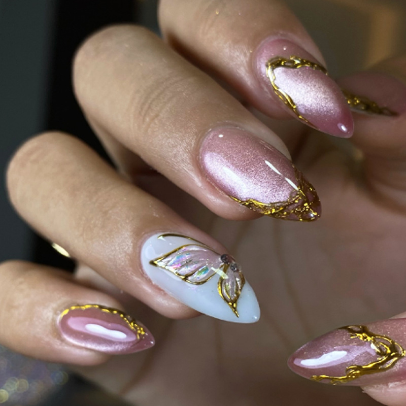 Unghie Finte a Mandorla Effett - Nail Art Full Cat Eye recensione e prezzo