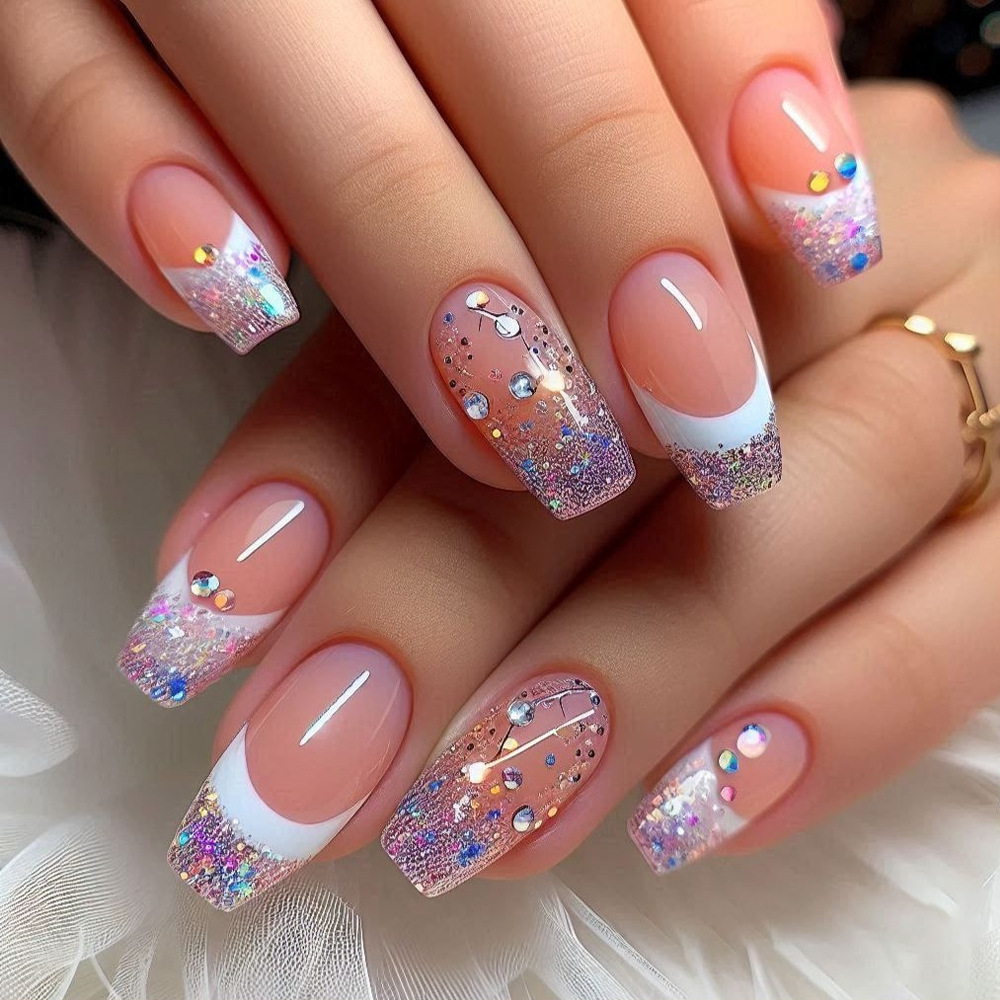 24 pz/set Breve Medio unghie f - Nail Art Design recensione e prezzo