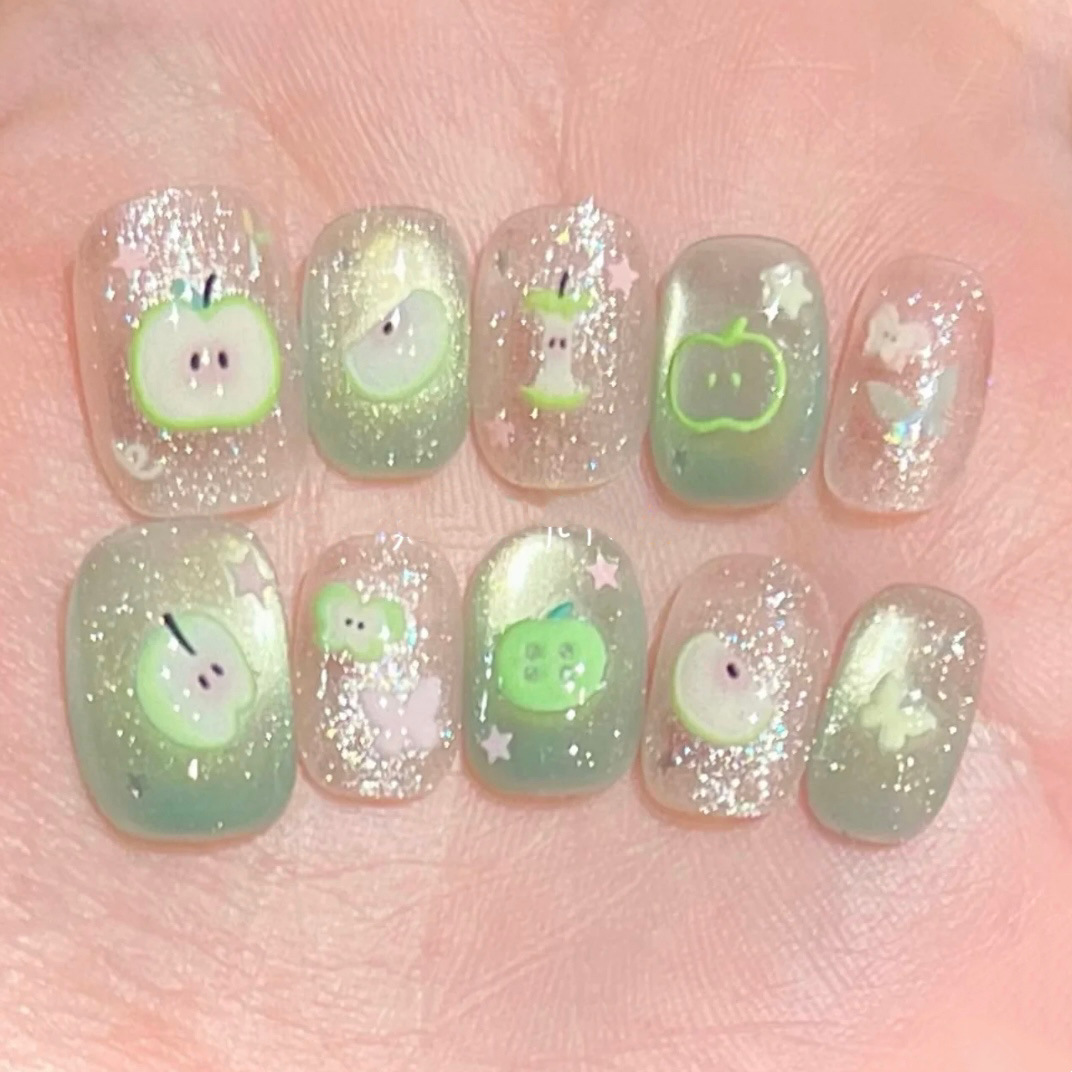 10 Pezzi di Unghie Finte Color - Nail Art Fake Nails recensione e prezzo