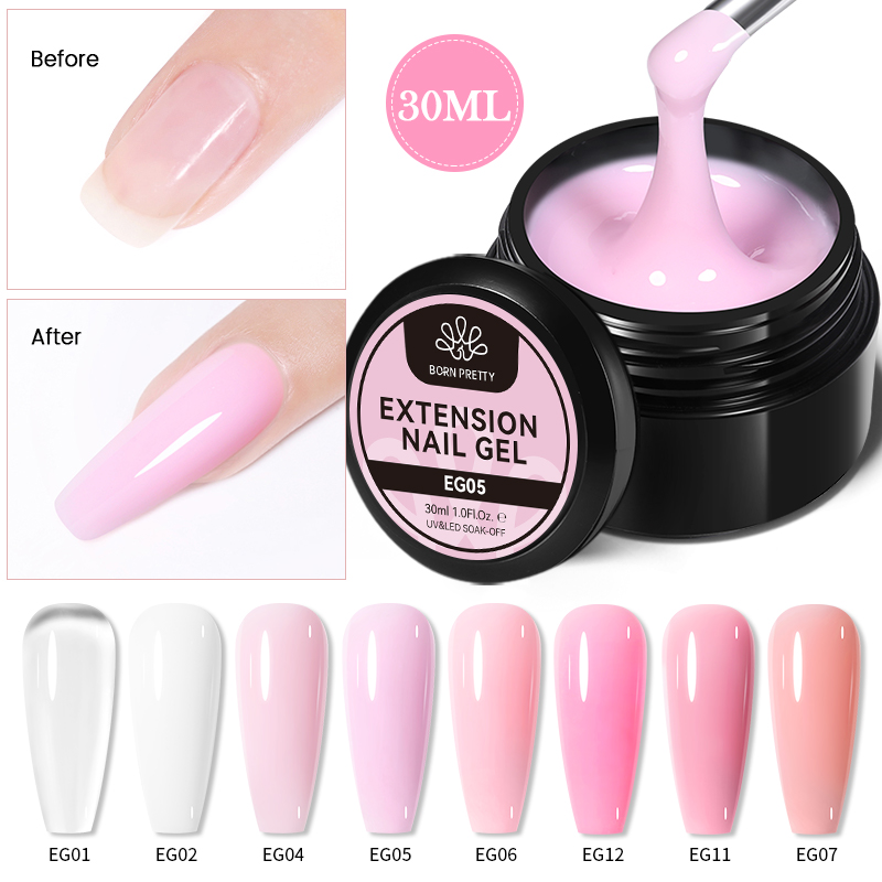 BORN PRETTY 30ml Gel duro Tras - Nail Art Jelly recensione e prezzo