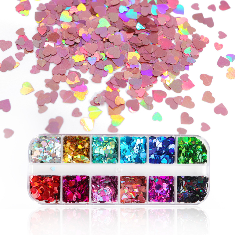 Mix Color fluorescente farfall - Nail Art Glossy recensione e prezzo