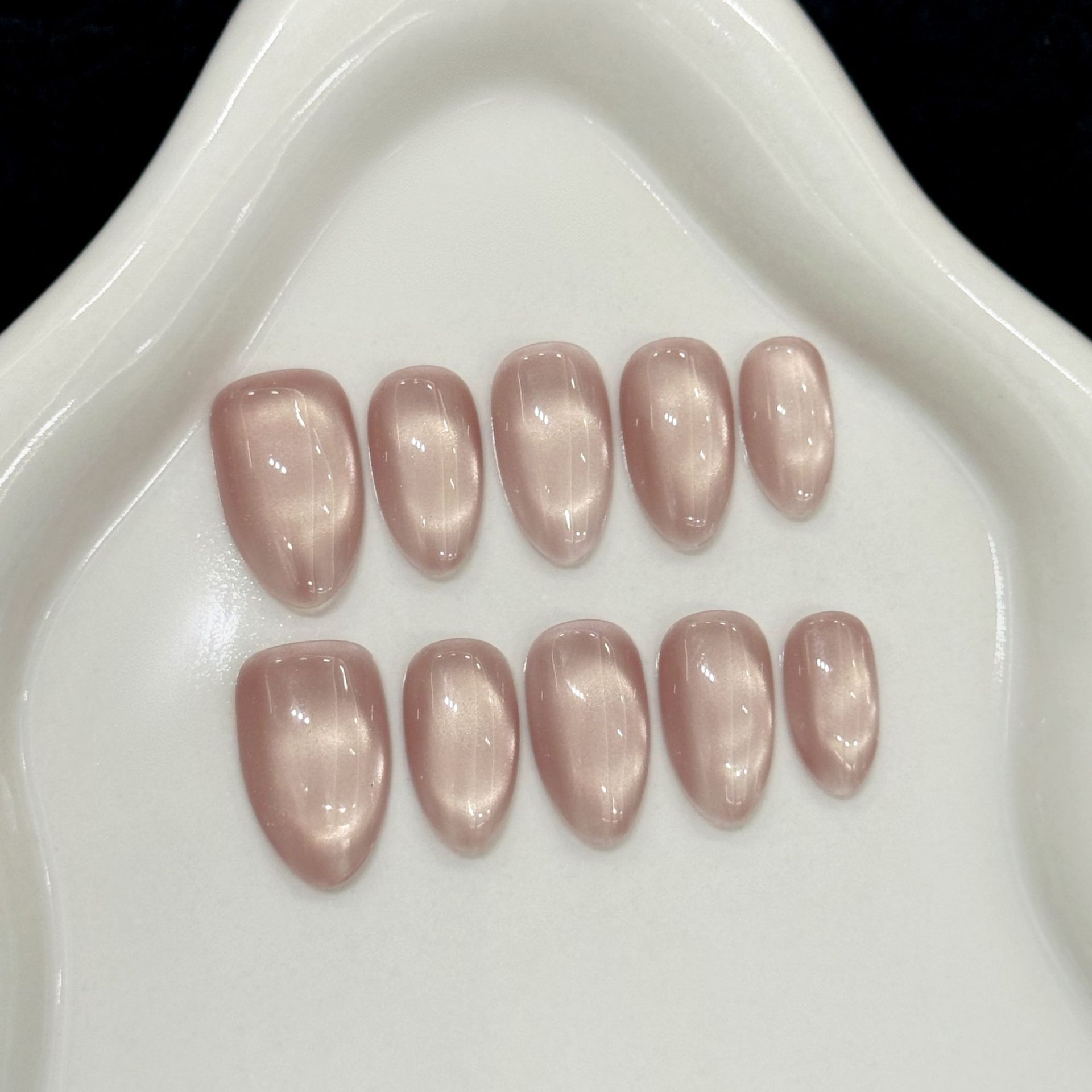 10 pezzi fatti a mano stampa s - Nail Art Fake Nails recensione e prezzo