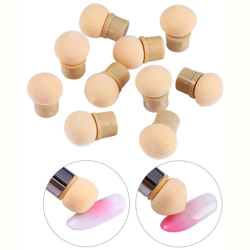Testine di spugna a testa tond - Nail Art Glossy recensione e prezzo