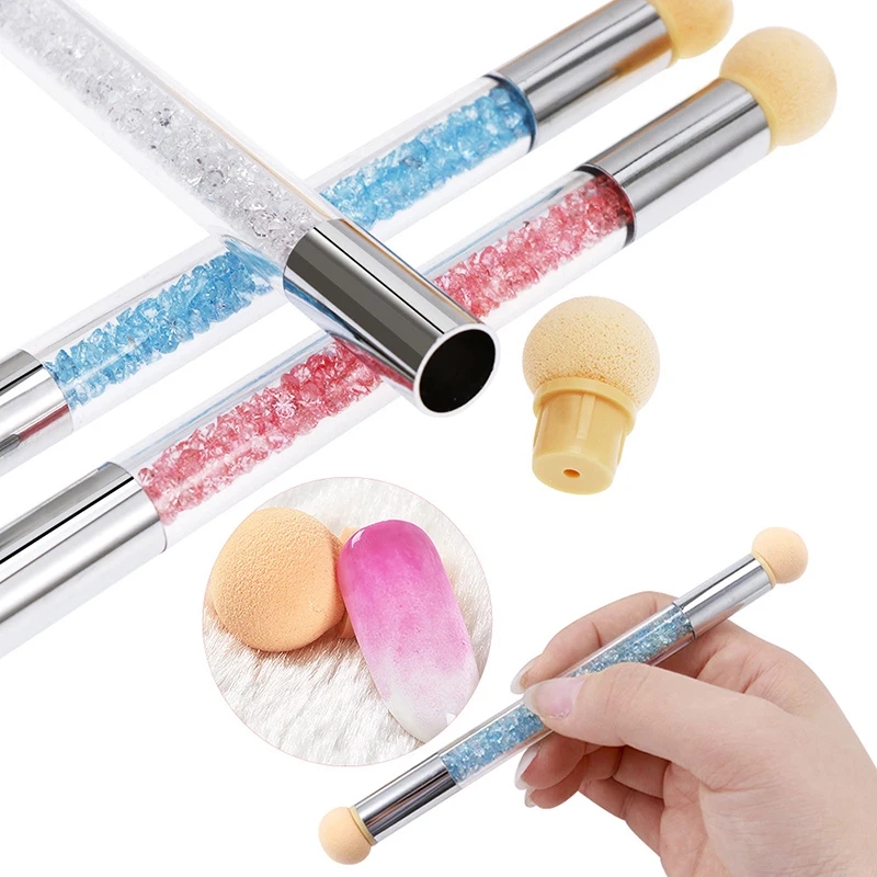 Testine di spugna a testa tond - Nail Art Glossy recensione e prezzo