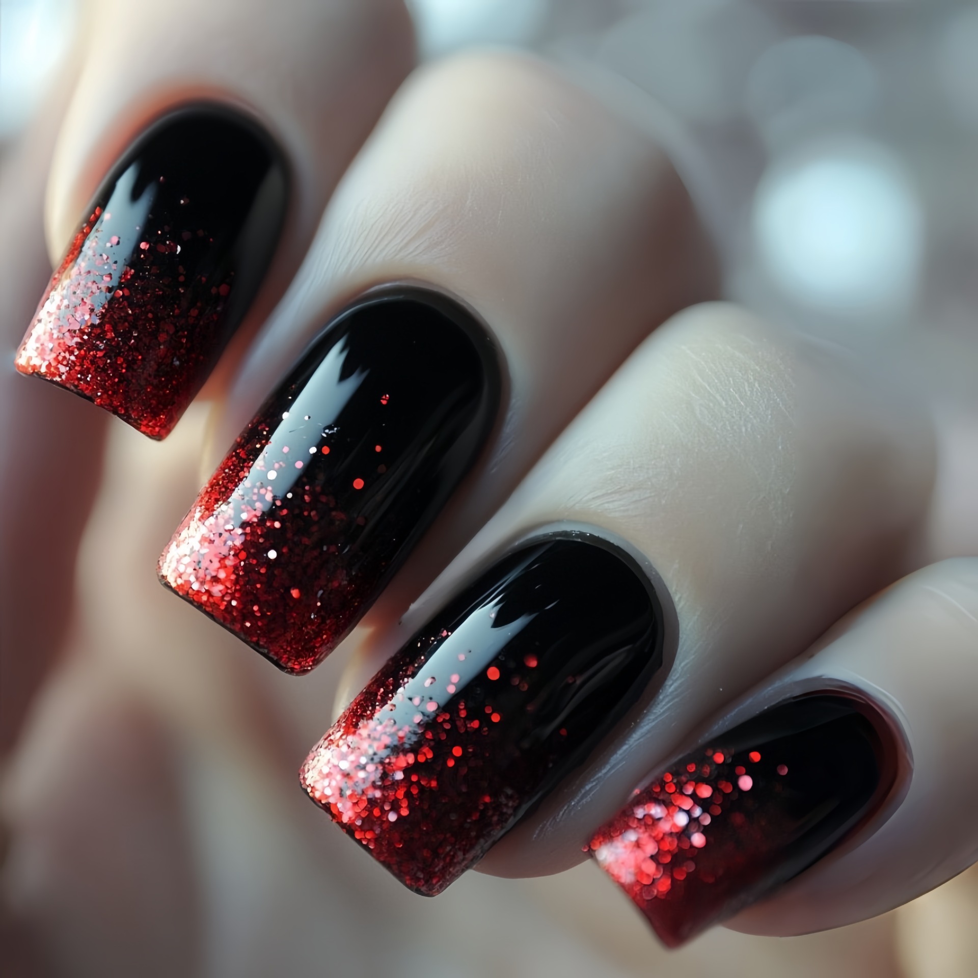 Unghie finte corte medie Sfuma - Nail Art Fake Nails recensione e prezzo