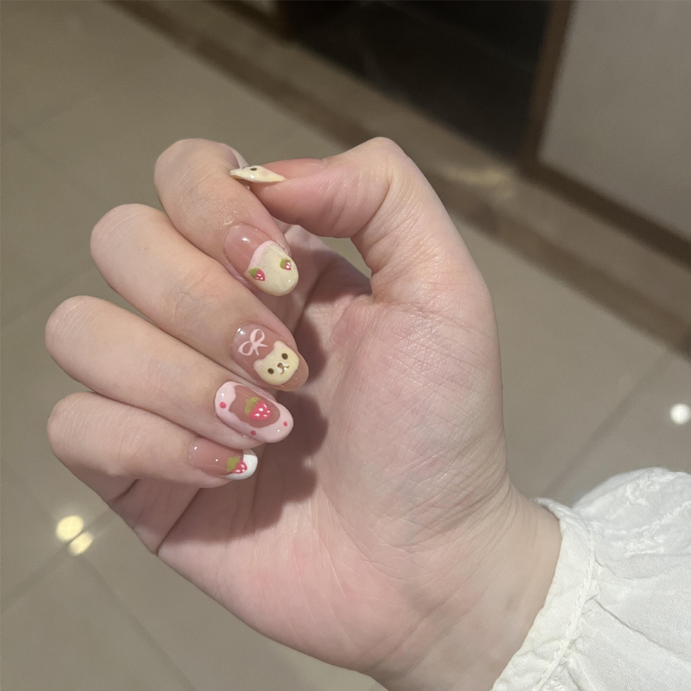 10 pezzi di unghie finte a man - Nail Art Fake Nails recensione e prezzo