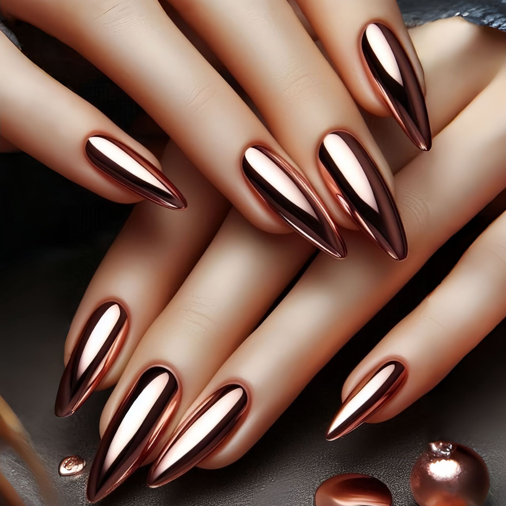 Unghie finte di media lunghezz - Nail Art Glossy recensione e prezzo