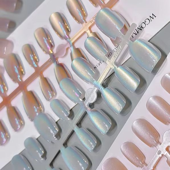 30 pezzi stampa corta sulle un - Nail Art Full Cat Eye recensione e prezzo