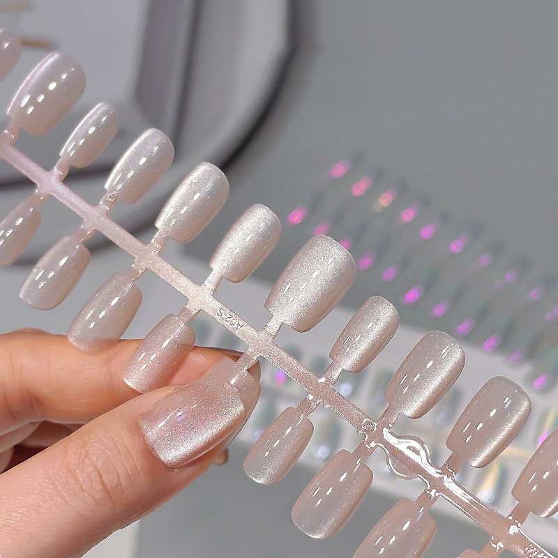 30 pezzi stampa corta sulle un - Nail Art Full Cat Eye recensione e prezzo