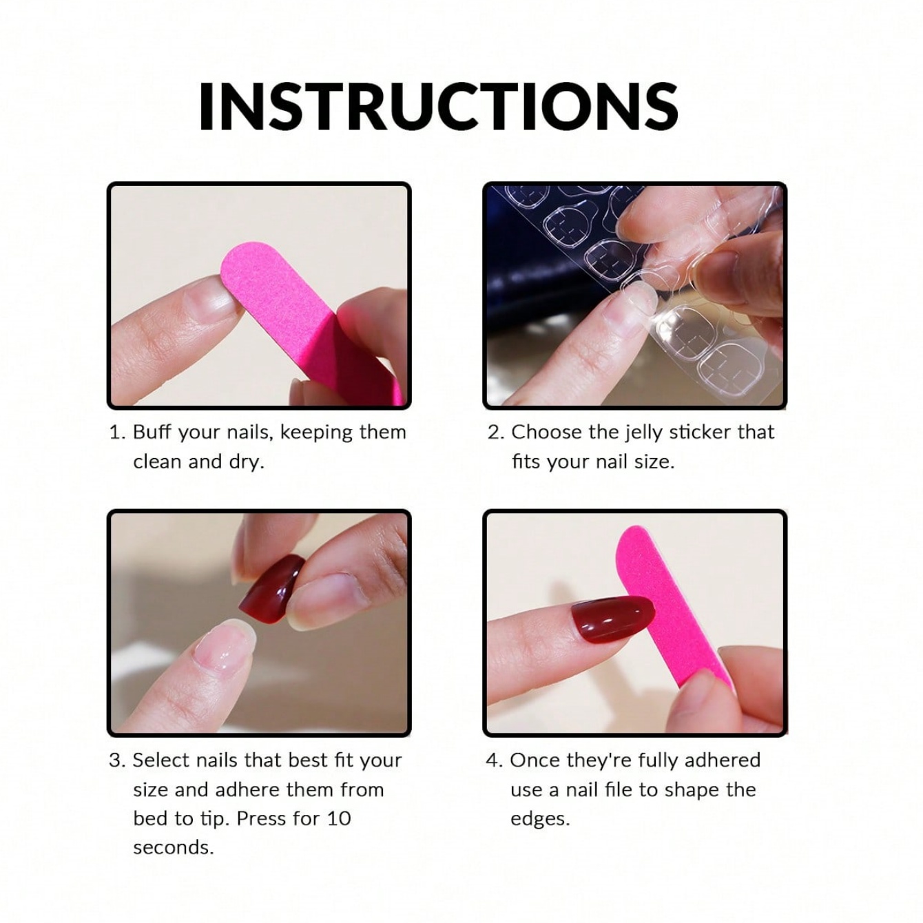 10 pezzi di unghie finte a for - Nail Art Design recensione e prezzo